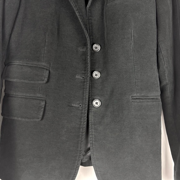 Banana Republic 90’s Velvet with Elbow Panels Button Blazer - Picture 7 of 16